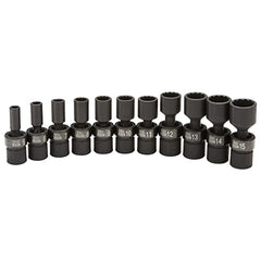 11 piece 1/4" Dr. Universal Magnetic Impact Socket Set-M - B0B5FHCMVQ
