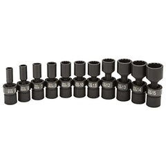 11 piece 1/4" Dr. Universal Magnetic Impact Socket Set-M - B0B5FHCMVQ