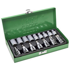 16 Piece 1/2in. Drive E-Type & Star Bit Socket Set -