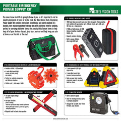 1000 Amp Portable Emergency Power Supply Kit - 21004