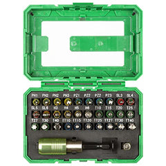 32-Piece Screwdriver and Security Bit Set - 63007