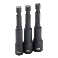 3-Piece Metric Quick Release Magnetic Nut Setter Set - 58111