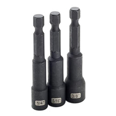 3-Piece SAE Quick Release Magnetic Nut setter Set - 58110