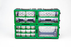 4 Drawer Interlocking Storage Container - 42002