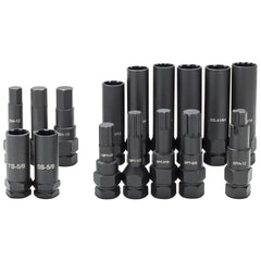 16 Piece Locking Lug Nut Master Key Set - 58105