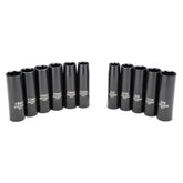 11 Piece 1/2 Inch Drive SAE & Metric Impact Deep Socket Set - 58112
