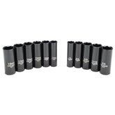 11 Piece 3/8 Inch Drive SAE & Metric Impact Deep Socket Set - 58113