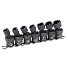 7 piece 3/8" Dr. SAE Swivel Impact socket set - 58101