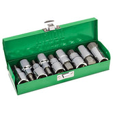 9 Piece 1/2in. Drive Metric Hex Bit Socket Set - B08KSVVZR3