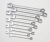 Steel Vision 5/16"-7/8" 12-Point SAE Combination Wrench Set (10 Piece) - 62101