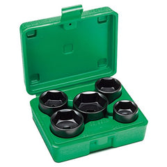 Steel Vision 5pc 3/8" Dr. Low Profile Oil Filter Socket Set - 58130-A