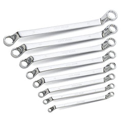 Steel Vision 8pc Metric 12-Point 75° Offset Double Box End Wrench Set - 62114-a