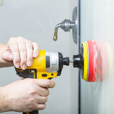 Steel Vision 20pc Drill Brush Attachments Set, Scrub Pads & Sponge, Buffing Pads, Power Scrubber Brush with Extend Long Attachment, Car Polishing Pad Kit, Cleaning Supplies,Shower Scrub,Scratch Brushes - 63018