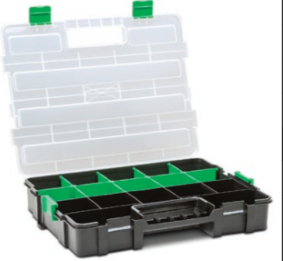 Clear Lid Interlocking Storage Organizer-42007