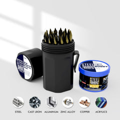 29pc Hex Hyper-Step Stepped Tip Drill Bit Set + buddy